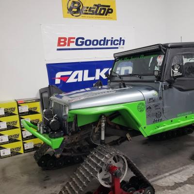 Jeep Stubby Front Bumper w/Bull Bar Bare Steel For 76-87 Jeep CJ7 81-85 Jeep Scrambler Wizard Works Offroad