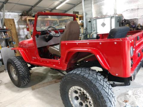 Jeep TJ Rear Armor w/Tube Flares Bare Steel For 97-06 Jeep Wrangler TJ Wizard Works Offroad