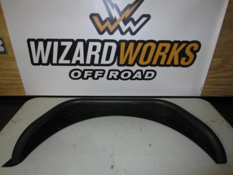 Jeep TJ Rear Tube Flares Bare Steel For 97-06 Jeep Wrangler TJ Wizard Works Offroad