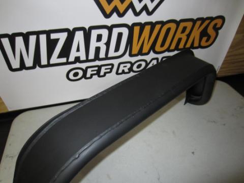 Jeep Scrambler Rear Tube Flares Bare Steel For 81-85 Jeep Scrambler Wizard Works Offroad