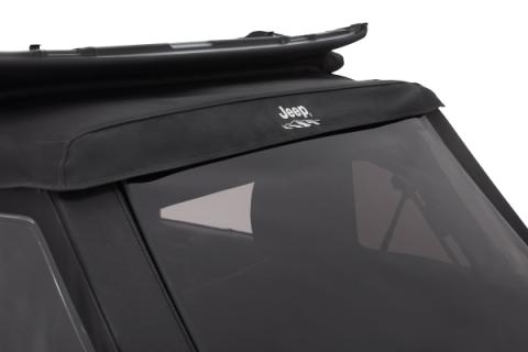 Jeep Trektop Glide - Jeep 07-18 Wrangler JK 2-Door (Black Diamond) Bestop