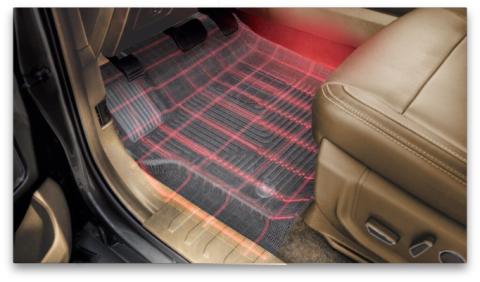 Weatherbeater 2nd Seat Floor Liner 07-17 Dodge / Jeep Husky Liners