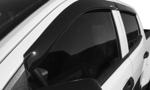 Low Profile Ventvisor Deflector Smoke Outside Mount 4 pc. Smoke 22-26 Jeep Grand Wagoneer Husky Liners