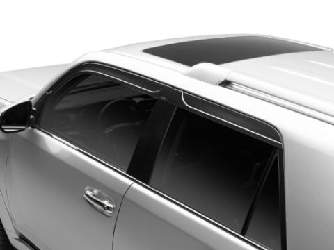 Low Profile Ventvisor Deflector Smoke Outside Mount 4 pc. Smoke 22-26 Jeep Grand Wagoneer Husky Liners