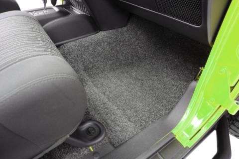 Guardian Comfort Jeep Liner Grey 07-17 Jeep Wrangler Unlimited X 4 Door / Jeep Wrangler Unlimited Rubicon 4 Door and More Front Husky Liners