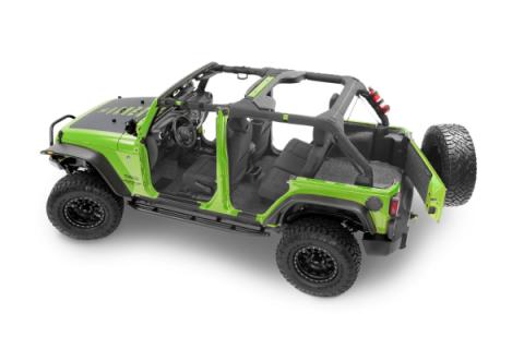 Guardian Comfort Jeep Liner Grey 11-17 Jeep Wrangler Unlimited 70th Anniversary 4 Door / Jeep Wrangler Unlimited Rubicon 4 Door and More Floor Liner Rear Husky Liners