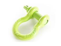 D-Ring Shackle 7/8 Inch 13500 Lb Green Rugged Ridge