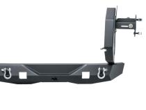 XOR Bumper Rr W/Tire Carrier Black Jeep Rugged Ridge