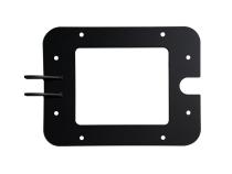 XOR Bumper Rr W/Tire Carrier Black Jeep Rugged Ridge