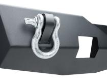 XOR Bumper Rr W/Tire Carrier Black Jeep Rugged Ridge