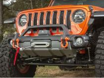 Venator Stub Fr Bmpr W/O-ridersatin Blackjeep Rugged Ridge