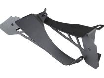 Chop Brackets W/Drl Set Frnt Black Jeep Rugged Ridge