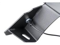 Chop Brackets W/Drl Set Frnt Black Jeep Rugged Ridge
