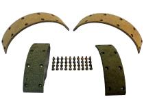 Brake Lining Set for Select 41-68 Vintage Jeep MB CJS, M38, M38-A1 w/ 9 Inch Brakes Crown Automotive