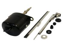 12 Volt 1-Speed Wiper Motor Kit for Select 45-58 Jeep CJs, MB, M38, M38-A1 Crown Automotive