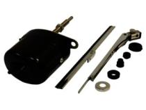12 Volt 1-Speed Wiper Motor Kit for Select 45-58 Jeep CJs, MB, M38, M38-A1 Crown Automotive