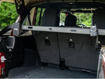 Interior Storage Rack Black Jeep Rugged Ridge