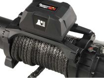 Trekker Winch 12500 Lbs Synthetic Rope IP68 Waterproof Wireless Rugged Ridge