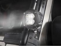 Light Kit 3.5 Inch Round Combo High/Low Beam Rugged Ridge