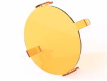Light Cover 3.5 Inch Round Amber Rugged Ridge