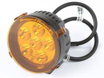 Light Cover 3.5 Inch Round Amber Rugged Ridge