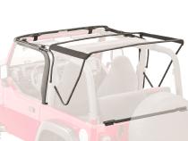 Jeep Full Hardware Top No Doorskins Tinted Glass For 97-06 Jeep Wrangler Black Diamond MasterTop