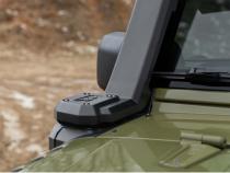 Amfib Low/ High Mount Snorkel Black Jeep Rugged Ridge