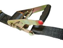 Ratcheting Axle Strap 2 inchx10 Foot 10k LB BS Black Bulldog Winch