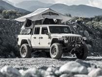 Gen2 Overlander Tent Open Size 95 Inch W x 56 Inch L x 51 Inch H Sleeps 2-3 Full Bed Size Smittybilt