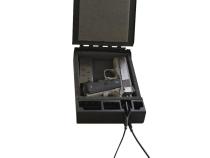 Portable Safe For Compact Pistols Universal Black Includes Security Cable Tuffy Security Products
