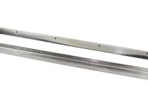 Jeep CJ5 Rocker Guards Pair 55-83 CJ5 Polished Silver Kentrol