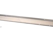 Jeep CJ 54 Inch Front Bumper Without holes (No License Plate Holes) 45-86 CJ Polished Silver Kentrol