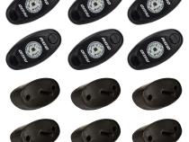Rock Light Kit Amber Set of 6 Lights A-Series RIGID Industries