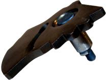 Transfer Case Shifting Sector for 90-93 Jeep YJ, MJ, XJ w/ NP231 Transfer Case Crown Automotive