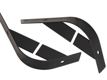 Jeep CJ Rear Body Guard For 55-86 Jeep CJ Black Powder Coated Stainless Kentrol