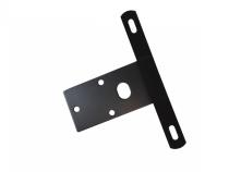 Jeep CJ License Plate Bracket 76-86 CJ Powdercoat Black Kentrol