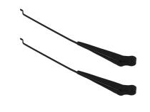 Jeep CJ Windshield Wiper Arms Pair 68-86 CJ Powdercoat Black Kentrol