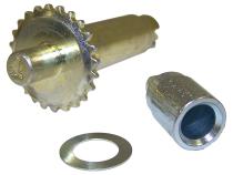 Drum Brake Adjuster w/ 10 inch X 2-1/2 inch Drums Left Rear 66-95 Jeep CJs, XJ, MJ, C101, YJ, Models Crown Automotive
