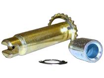 Drum Brake Adjuster w/ 10 inch X 2-1/2 inch Drums Left Rear 66-95 Jeep CJs, XJ, MJ, C101, YJ, Models Crown Automotive