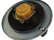 Chrome Fuel Cap for Select 72-91 Jeep CJs, YJ, SJ, S-Series, No-Lock, Non-Vented Crown Automotive