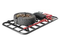 Defender Platform Roof Rack 50 Inch Wide x 94 Inch Long x 2 Inch Sides Smittybilt