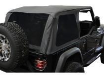 Black Diamond Bowless Replace-A-Top w/ Tinted Windows for 1992-95 YJ Wrangler RT Off Road