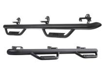 Wheel to Wheel Nerf Steps Ram 1500 Gloss Black Smittybilt