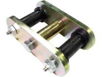 Front Greasable Shackles 76-86 Jeep CJ-7 Fishbone Offroad
