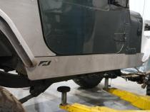 Full-Length Rocker Armor for Jeep YJ Fender Notch Motobilt