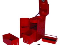 Cargo Box Steel Construction Durable Red powder coated RT Off Road