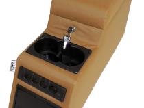 Locking Center Console 1987-1995 YJ Wrangler 4 Cup Holders A Cooler Insert and a Removable Storage Insert Spice RT Off Road