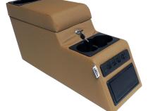 Locking Center Console 1987-1995 YJ Wrangler 4 Cup Holders A Cooler Insert and a Removable Storage Insert Spice RT Off Road