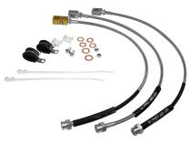 Stainless Steel Brake Hose Kit for 82-86 Jeep CJ-5, CJ-7, CJ-8 w/ up to 4 inch Lift RT Off Road