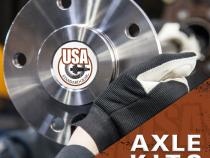 Rear Axle Kit Fits Amc M20 Diff 29 Spline Left Hand 26-1/4 Inch Long USA Standard